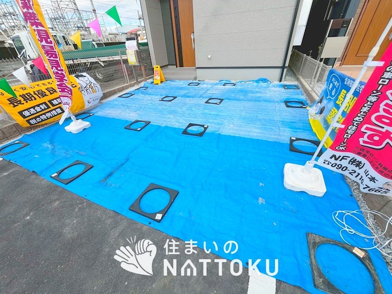 松原市天美我堂　1号地 現地写真（駐車場）