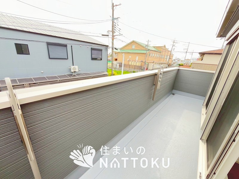 藤井寺市惣社　第1期　1号地 現地写真（バルコニー）