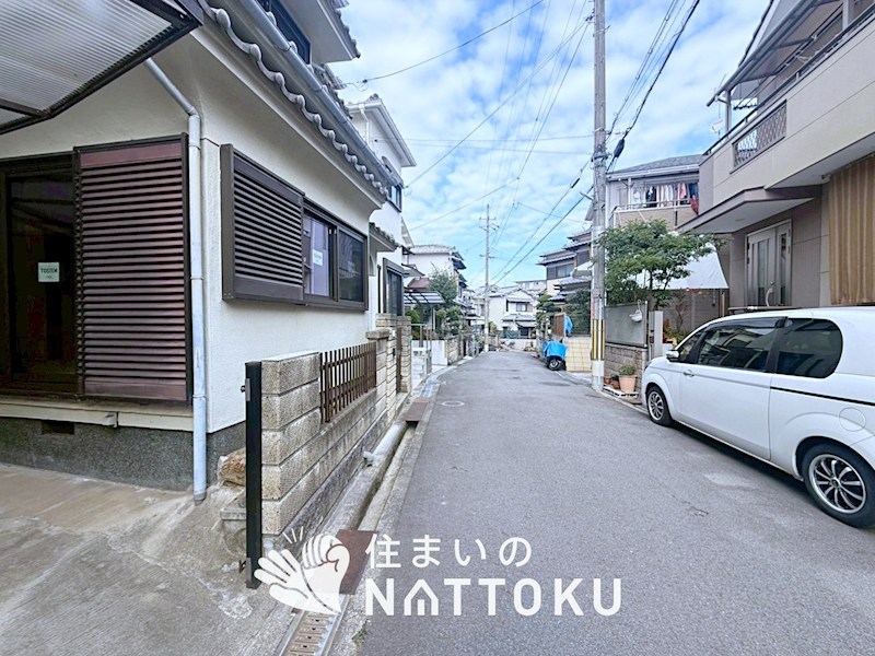 枚方市茄子作 現地写真（前面道路含む現地写真）