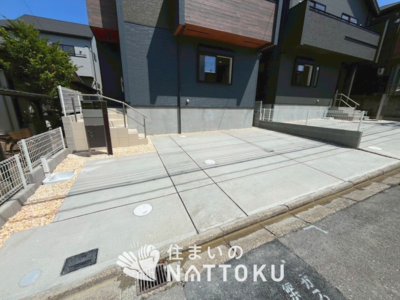 枚方市長尾東町　第3期　1号地 現地写真（駐車場）