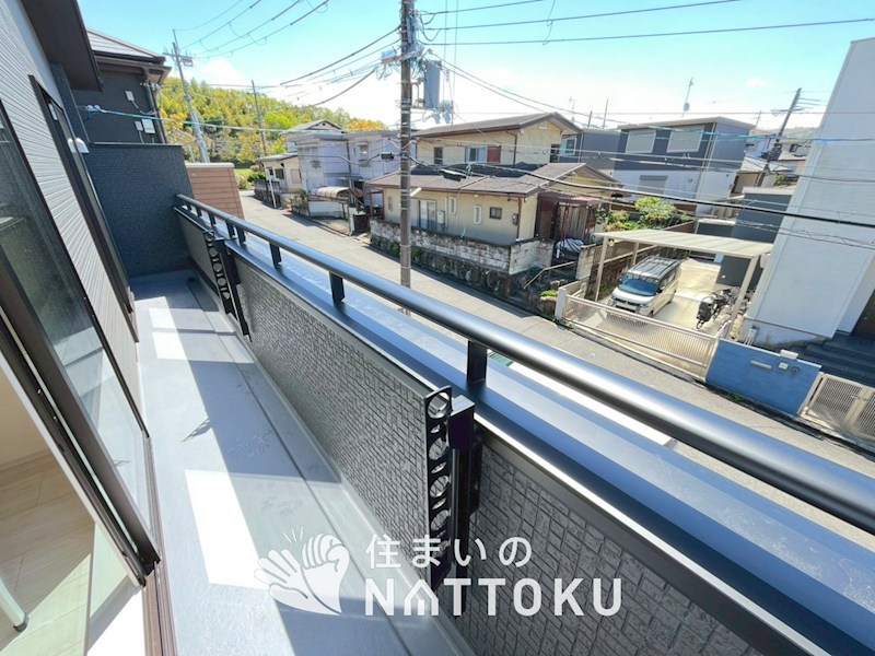 枚方市長尾東町　第3期　2号地 現地写真（バルコニー）