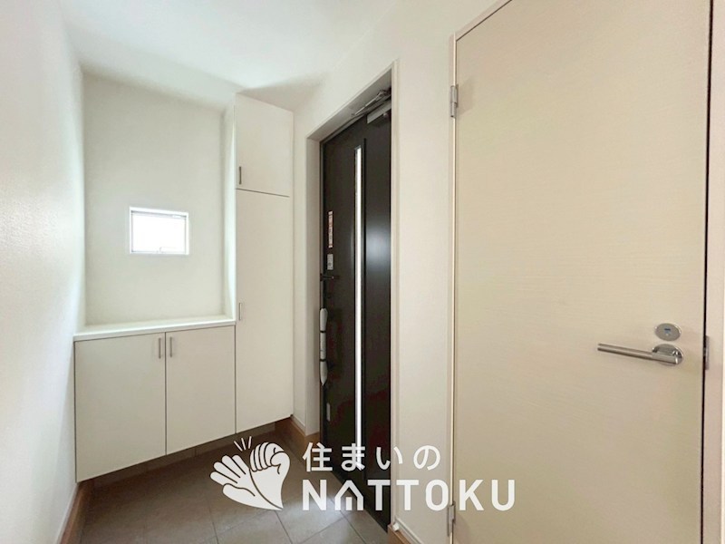 大津市鶴の里　第1期　1号地 現地写真（玄関）