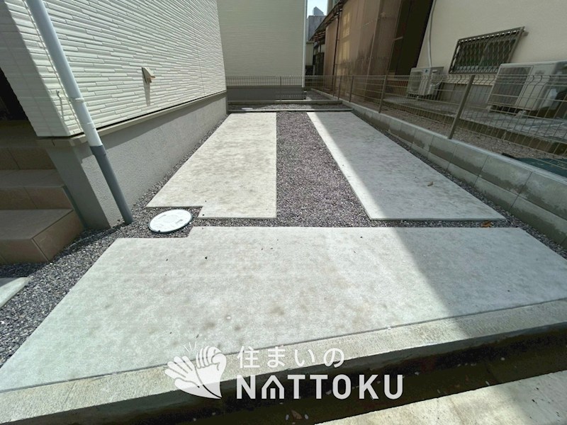 大津市鶴の里　第1期　1号地 現地写真（駐車場）