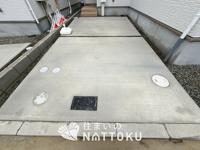 摂津市鳥飼下　第1期　2号地  現地写真（駐車場）