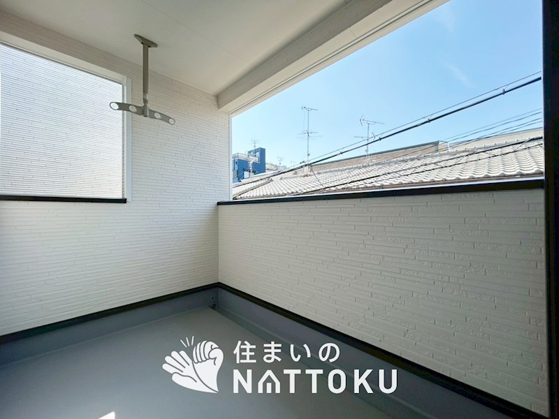 大阪市住之江区北島　第1期　2号地  現地写真（バルコニー）