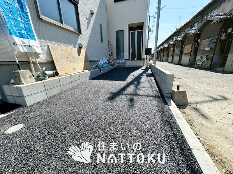 大阪市住之江区北島　第1期　2号地  現地写真（駐車場）