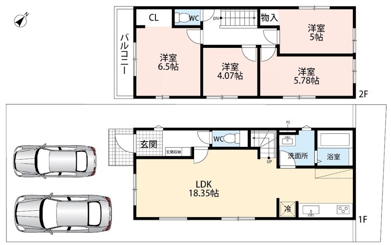 堺市西区浜寺諏訪森町東 間取図・土地図