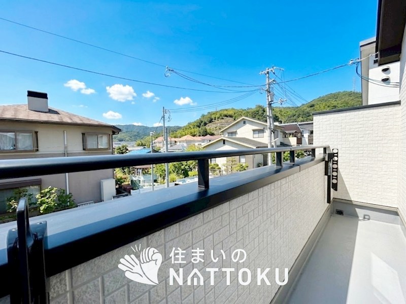 三島郡島本町東大寺　A号地 現地写真（バルコニー）