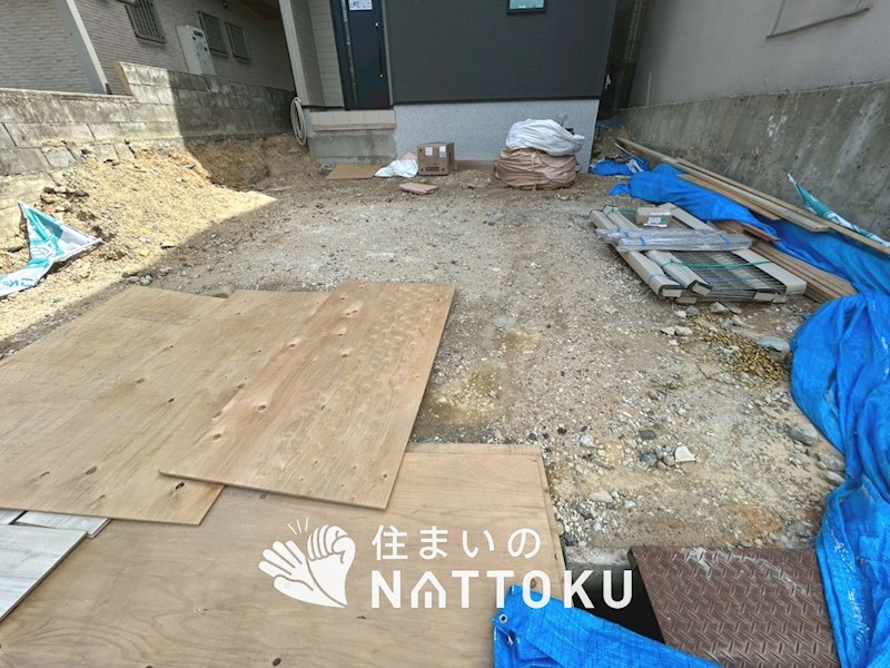 八幡市男山吉井　第1期 現地写真（駐車場）