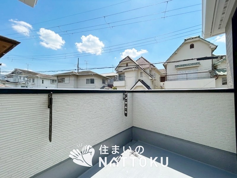 羽曳野市羽曳が丘西　第1期  現地写真（バルコニー）