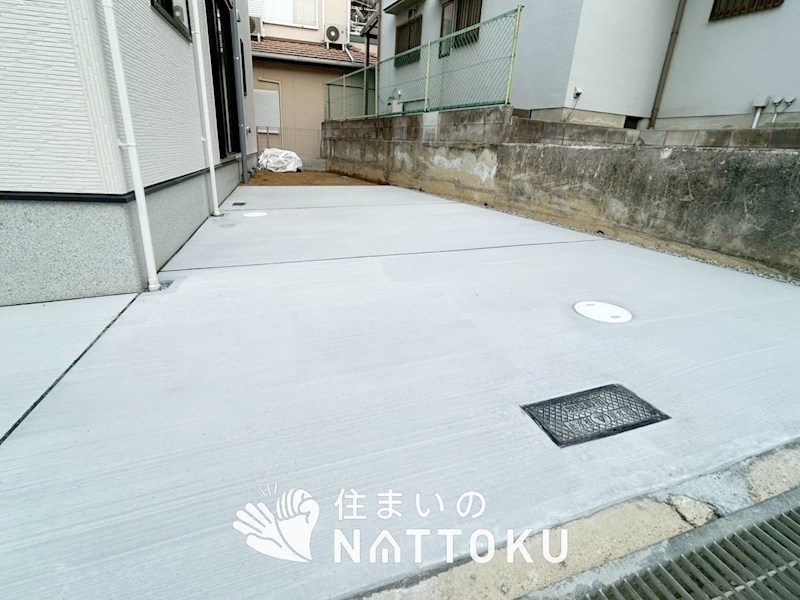 羽曳野市羽曳が丘西　第1期  現地写真（駐車場）