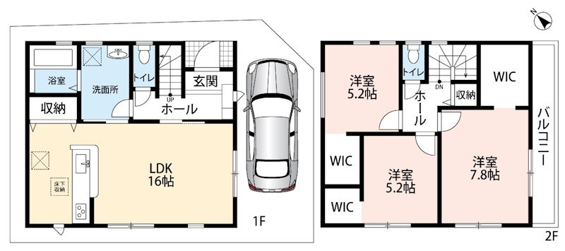 和泉市池上町　 間取図・土地図