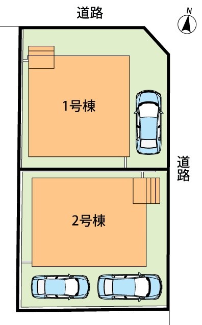 亀岡市大井町小金岐　第2期　1号地 区画図
