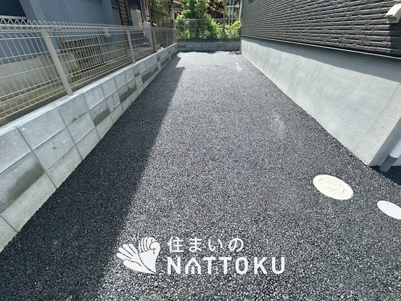 亀岡市大井町小金岐　第2期　2号地 現地写真（駐車場）