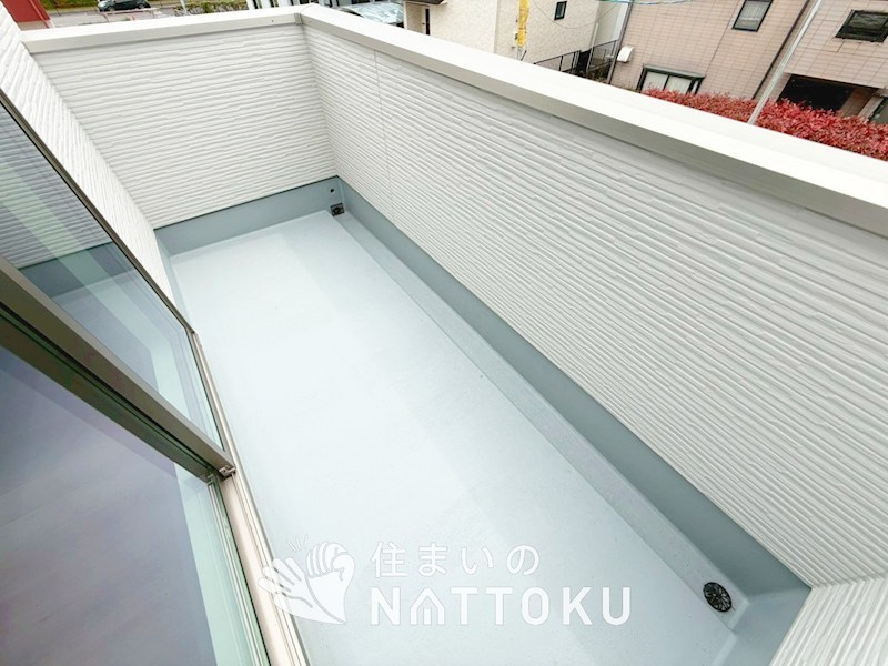 草津市川原　第1期 現地写真（バルコニー）