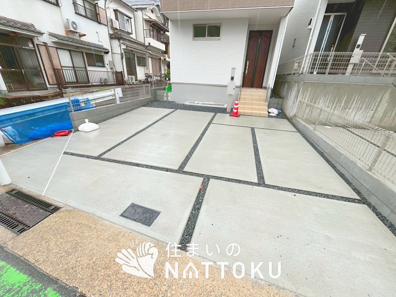 宇治市広野町丸山　第1期　1号地 現地写真（駐車場）