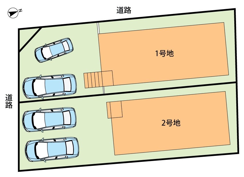 宇治市広野町丸山　第1期　2号地 区画図