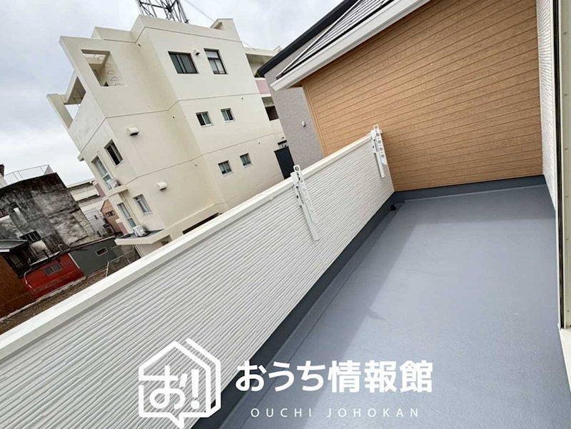 岐阜市八ツ梅町　第1期　2号地 現地写真（バルコニー）