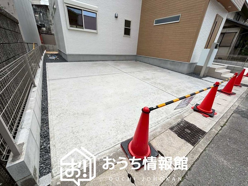 岐阜市八ツ梅町　第1期　2号地 現地写真（駐車場）