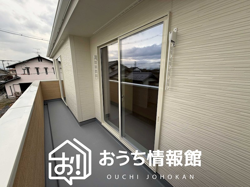 羽島市正木町新井　第2期　2号地 現地写真（バルコニー）