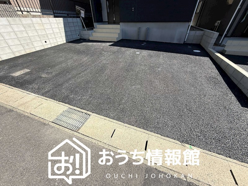 多治見市長瀬町　第1期　2号地  現地写真（駐車場）