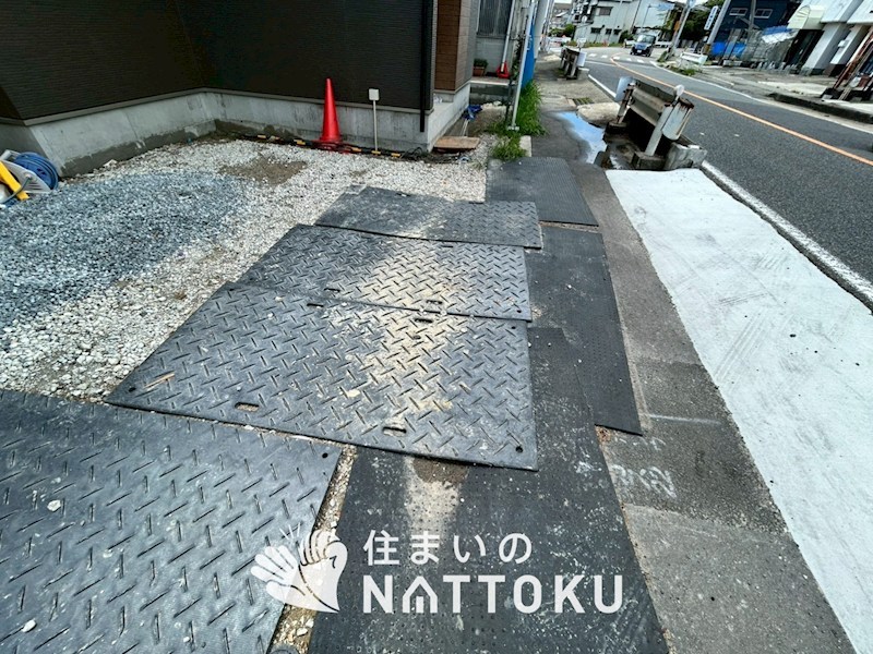 明石市魚住町西岡　A号地 現地写真（駐車場）