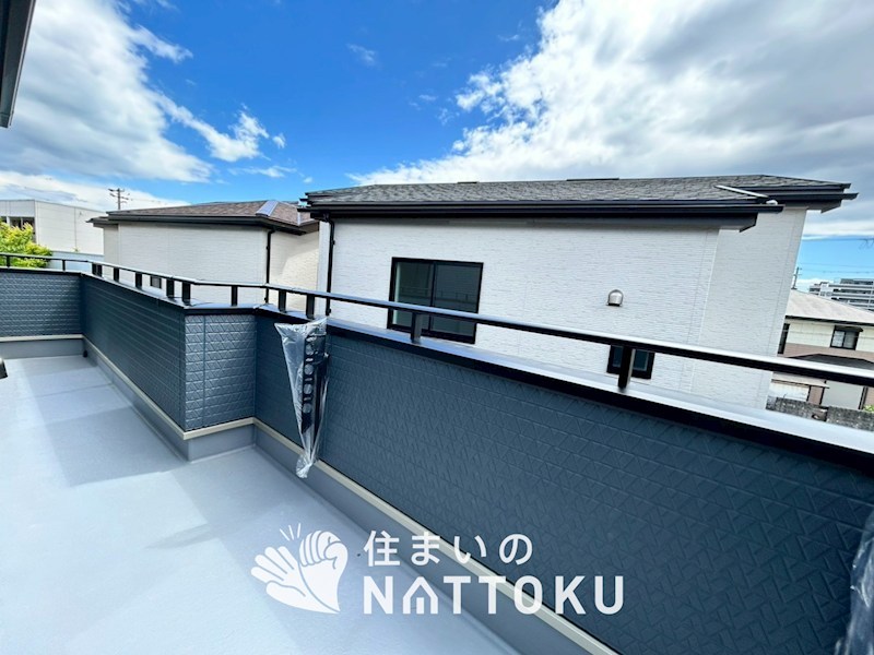明石市魚住町西岡　B号地 現地写真（バルコニー）