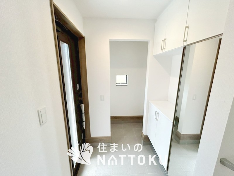 明石市魚住町西岡　E号地 現地写真（玄関）