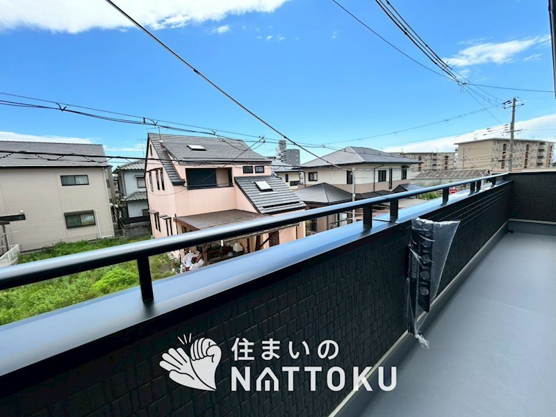 明石市魚住町西岡　E号地 現地写真（バルコニー）