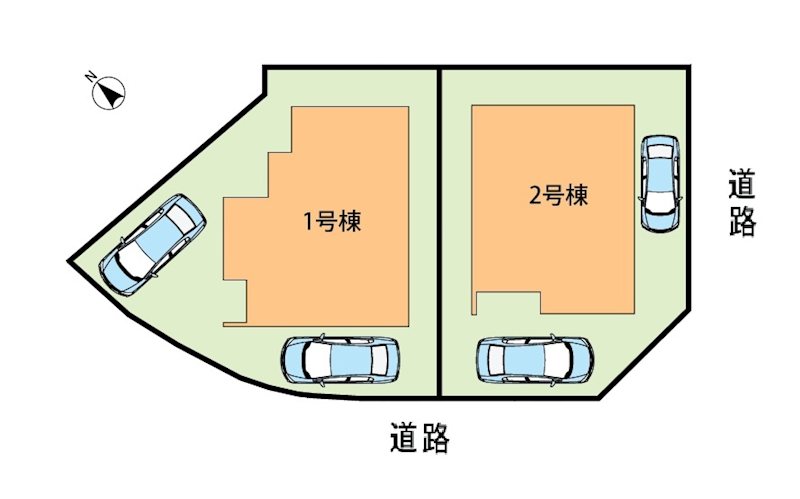 明石市大久保町山手台　第15期　2号地  区画図