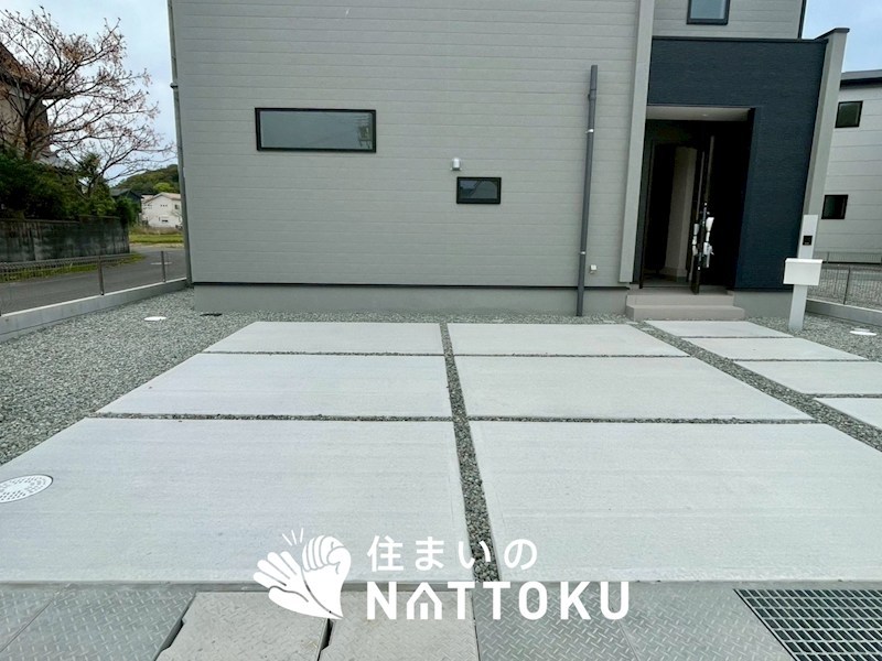 洲本市上物部　第3期 1号地 現地写真（駐車場）