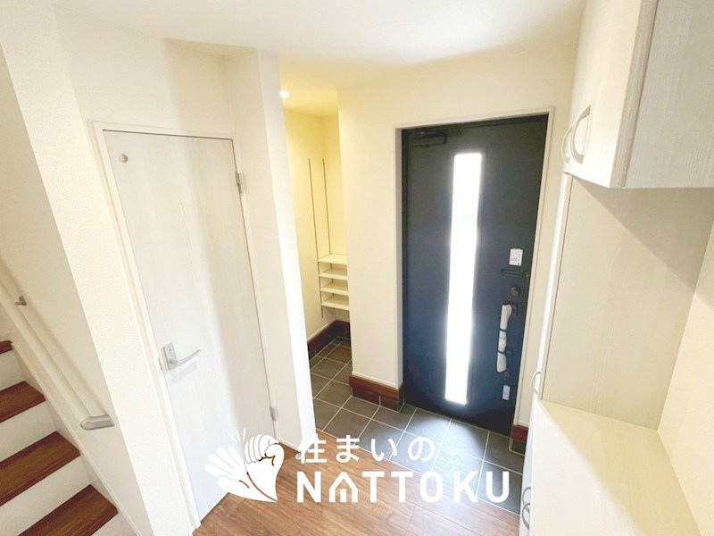 洲本市上物部　第3期 2号地 現地写真（玄関）