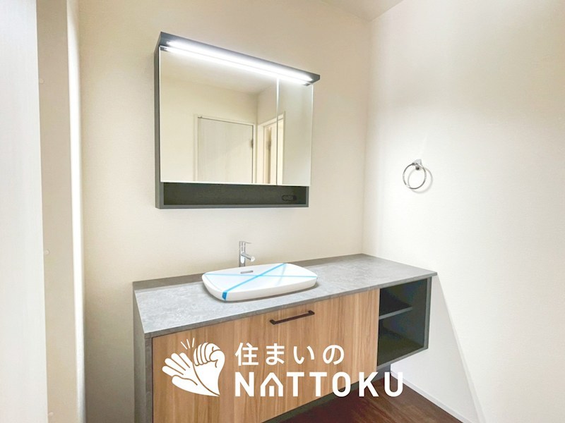 洲本市上物部　第3期 2号地 内観写真（洗面台・洗面所）