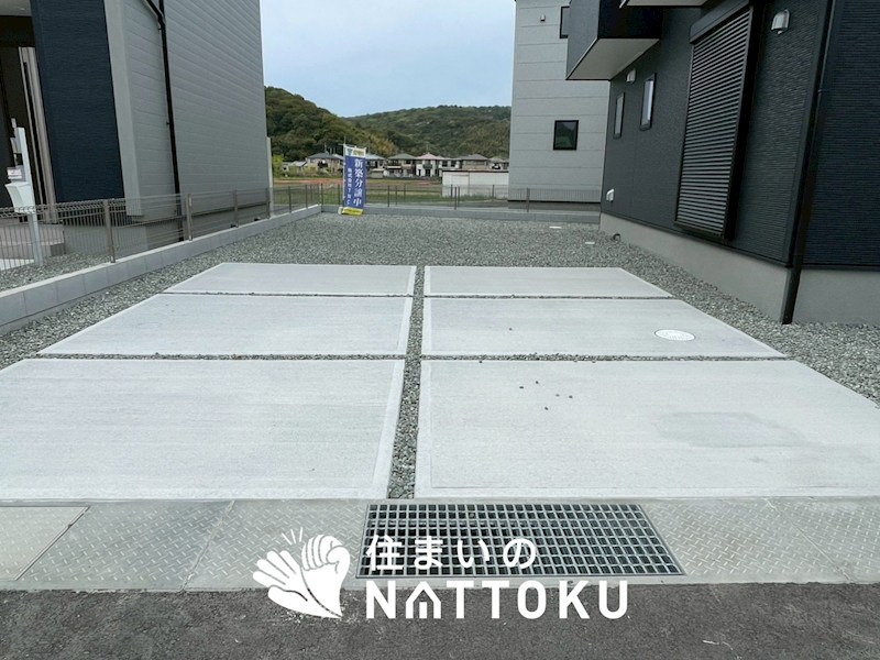 洲本市上物部　第3期 2号地 現地写真（駐車場）