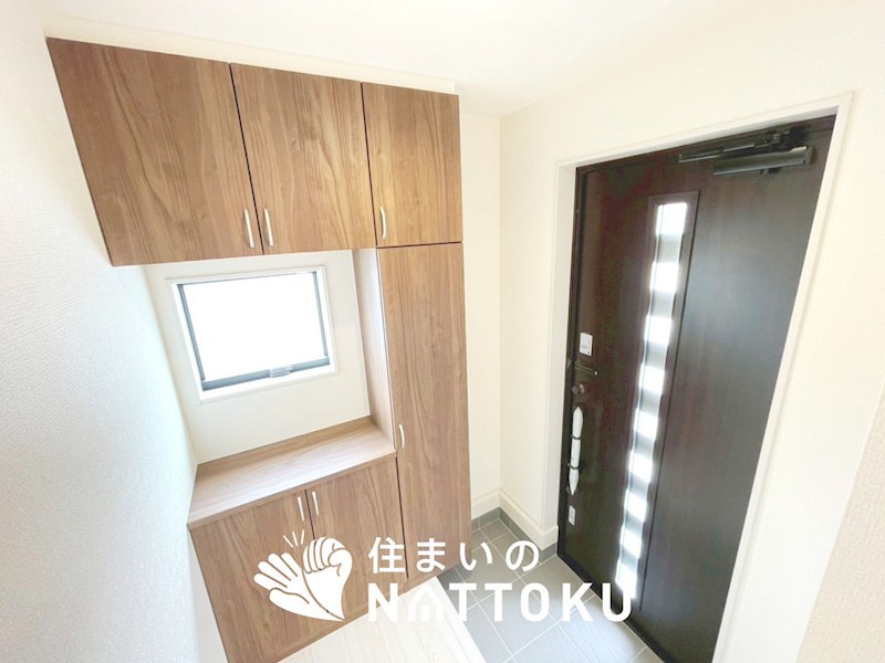 洲本市上物部　第3期　3号地  現地写真（玄関）