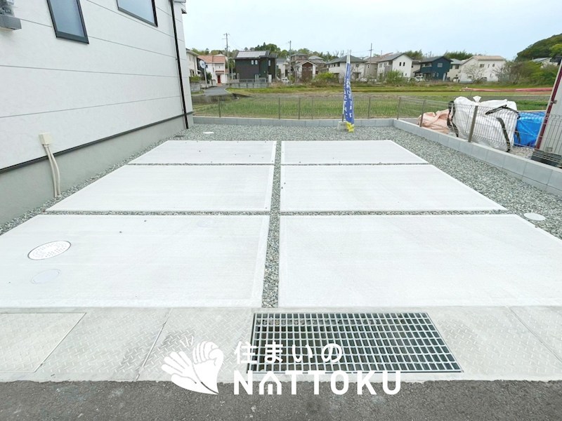 洲本市上物部　第3期　3号地  現地写真（駐車場）