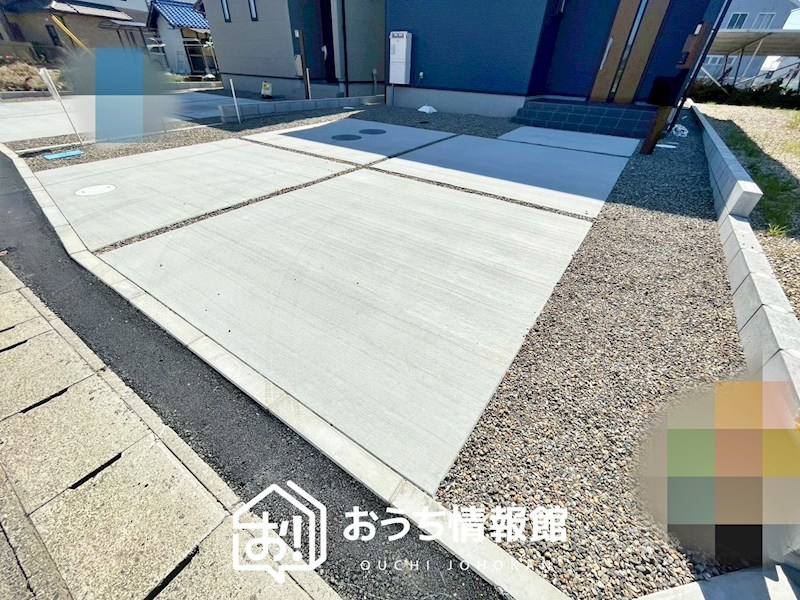 江南市曽本町幼川添　2号地  現地写真（駐車場）