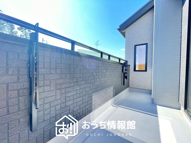 江南市飛高町宮町 現地写真（バルコニー）