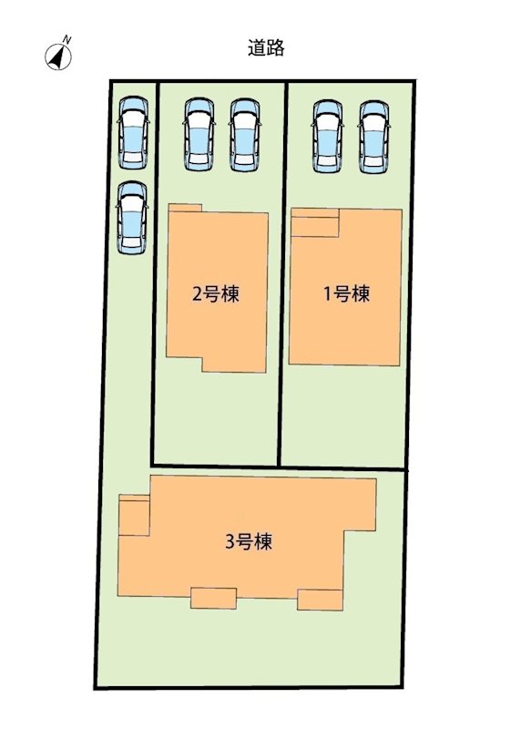 一宮市今伊勢町　第7期　2号地 区画図