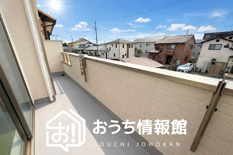 一宮市浅井町大日比野　第5期　C号地 現地写真（バルコニー）