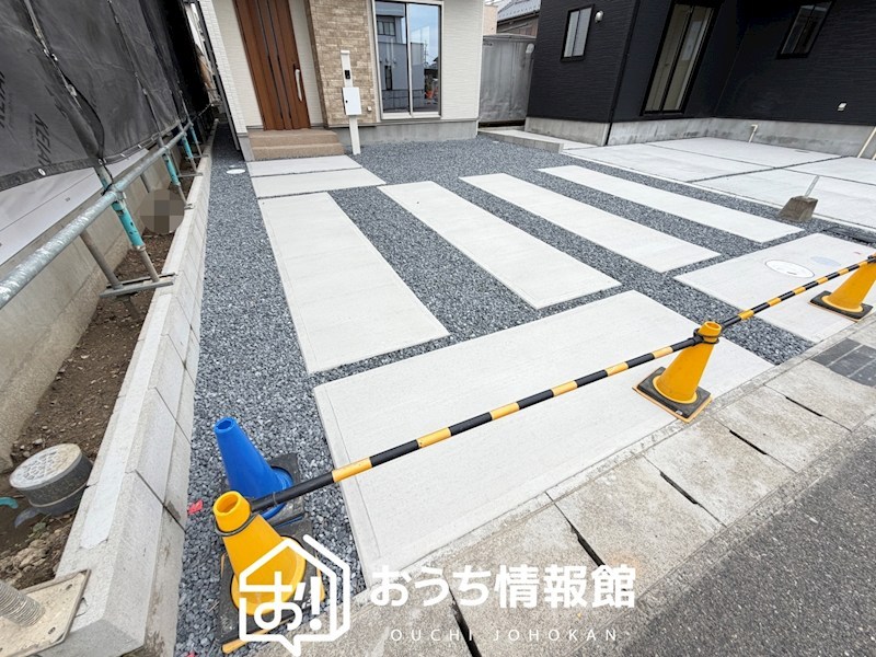 一宮市木曽川町黒田北野黒　第5期　3号地 現地写真（駐車場）