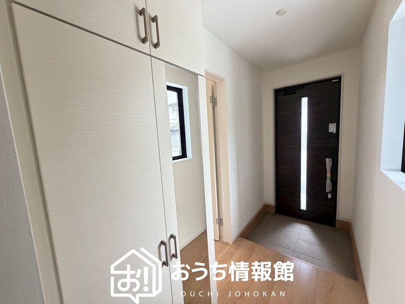 一宮市木曽川町黒田北野黒　第5期　4号地 現地写真（玄関）