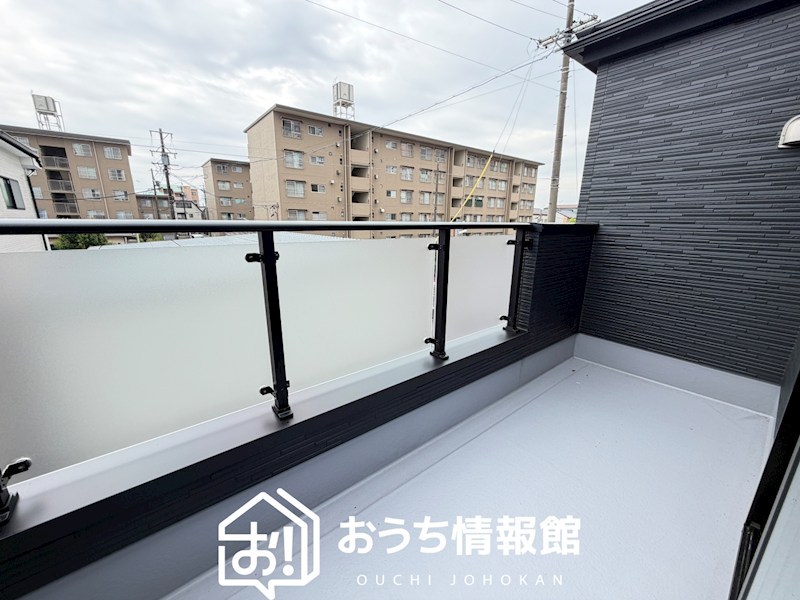 一宮市木曽川町黒田北野黒　第5期　4号地 現地写真（バルコニー）