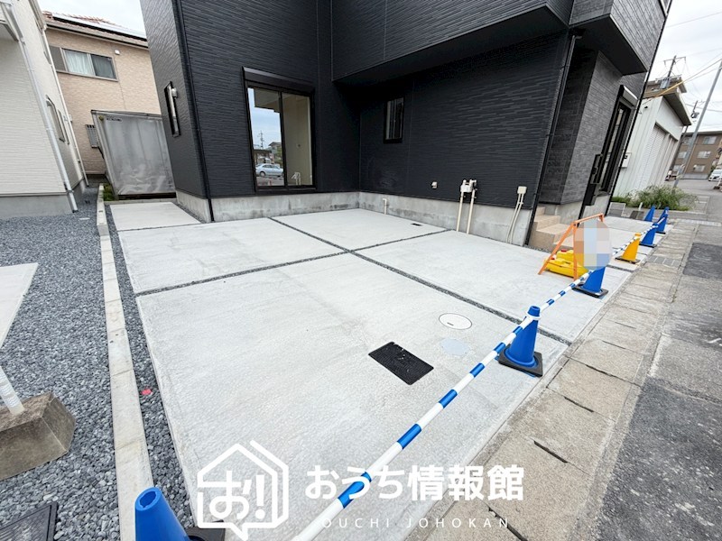 一宮市木曽川町黒田北野黒　第5期　4号地 現地写真（駐車場）