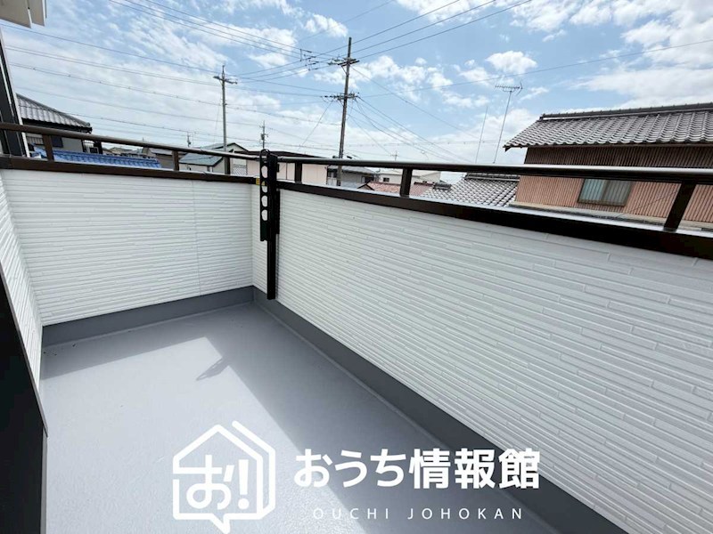 津市白塚町　1号地 現地写真（バルコニー）