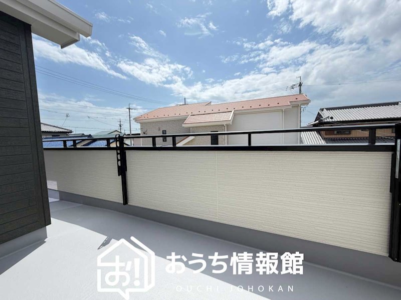 津市白塚町　2号地 現地写真（バルコニー）