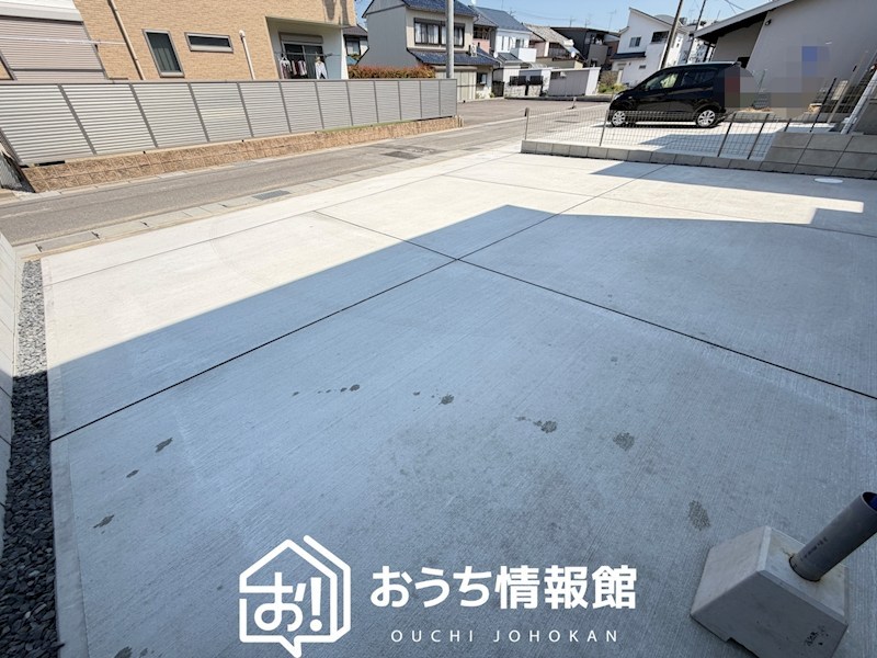 岐阜市近島　A号地 現地写真（駐車場）