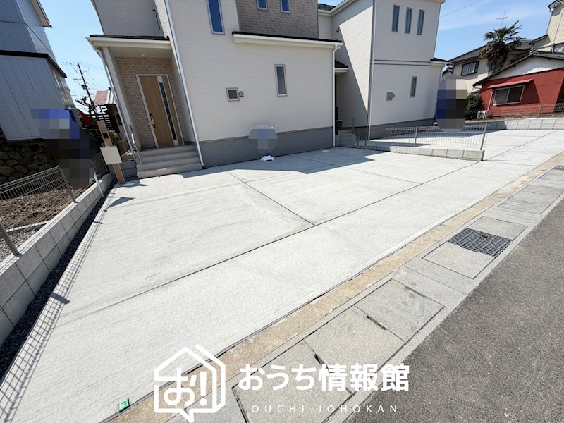 岐阜市近島　B号地  現地写真（駐車場）
