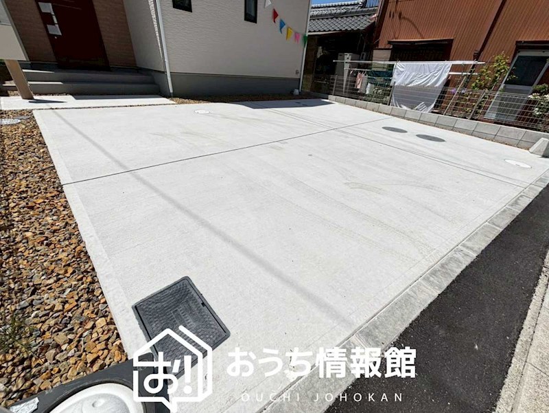 一宮市北方町北方中土取　A号地 現地写真（駐車場）