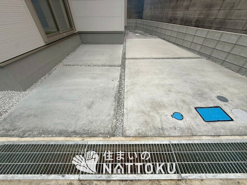 泉佐野市鶴原　第8期　2号地  現地写真（駐車場）